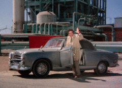 Le tre Peugeot 403 Cabriolet del tenente Colombo